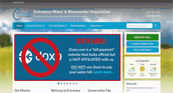Desktop Screenshot of entranosawater.com